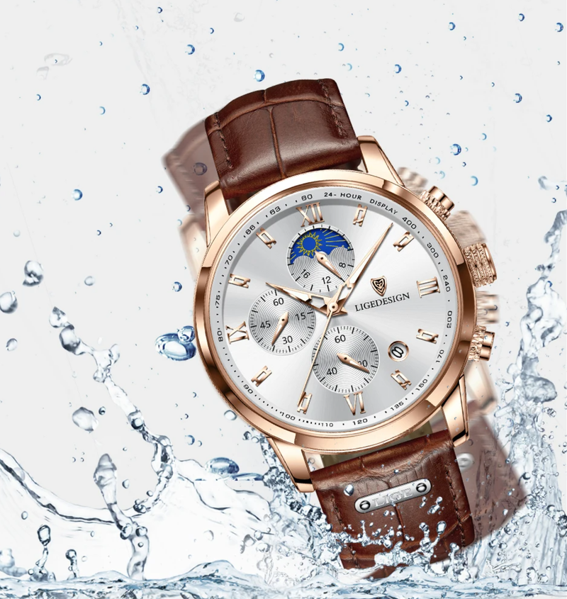 Relógio Masculino Clássico - InternationalDream™ [Resistente a água e Impactos]