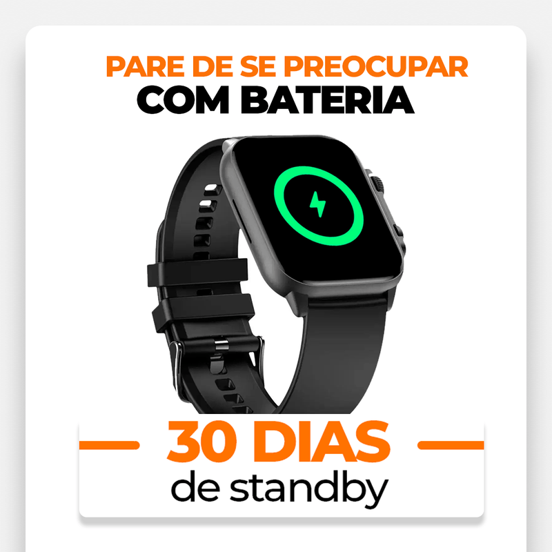 SmartWatch - Série 9 Ultra™ [Kit: 7 Pulseiras + Case]