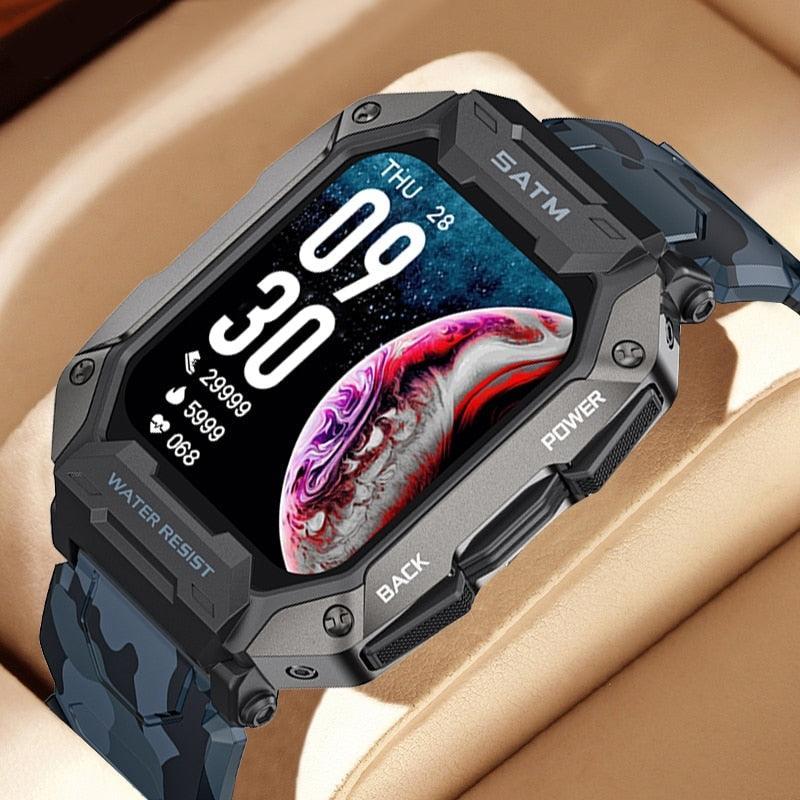 Smartwatch Max Rock Ultra à Prova D'água e Impactos + 1 Pulseira Extra