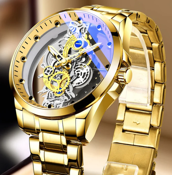 Relógio de Luxo Masculino Quartzo [LANÇAMENTO 2023]