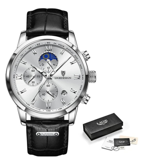 Relógio Masculino Clássico - InternationalDream™ [Resistente a água e Impactos]